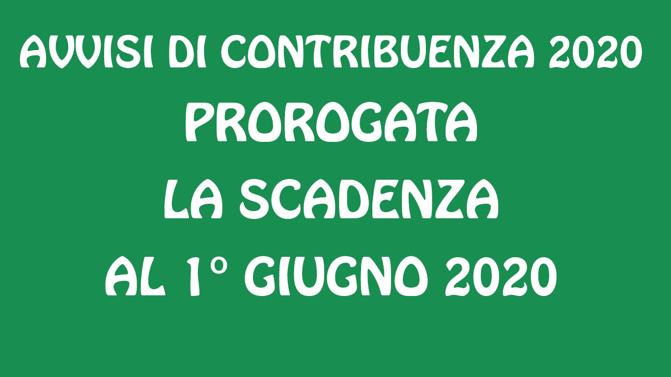 Proroga scadenza contributi di bonifica